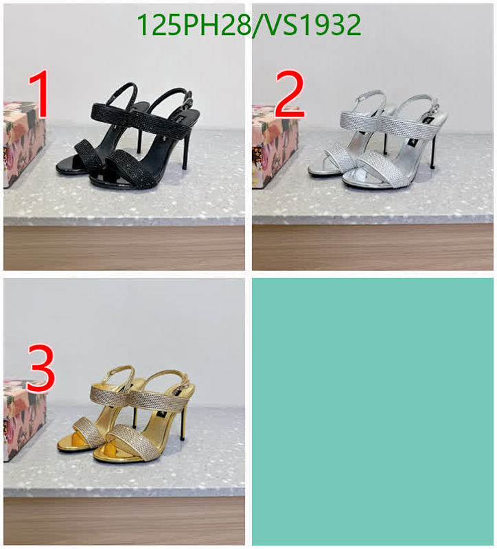 D&G-Women Shoes Code: VS1932 $: 125USD