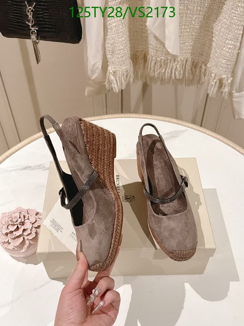 Brunello Cucinelli-Women Shoes Code: VS2173 $: 125USD