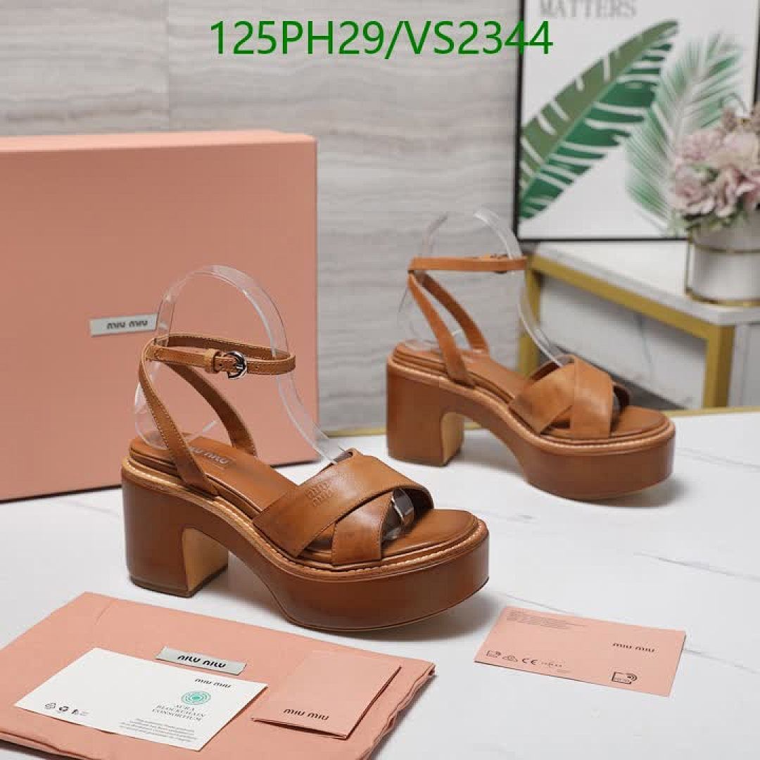 Miu Miu-Women Shoes Code: VS2344 $: 125USD