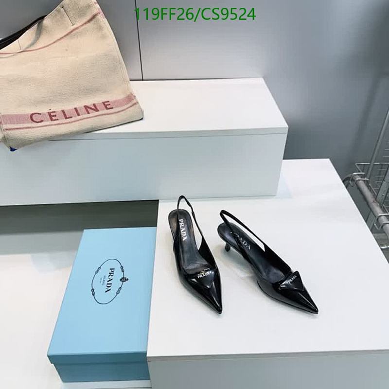 Prada-Women Shoes Code: CS9524 $: 119USD