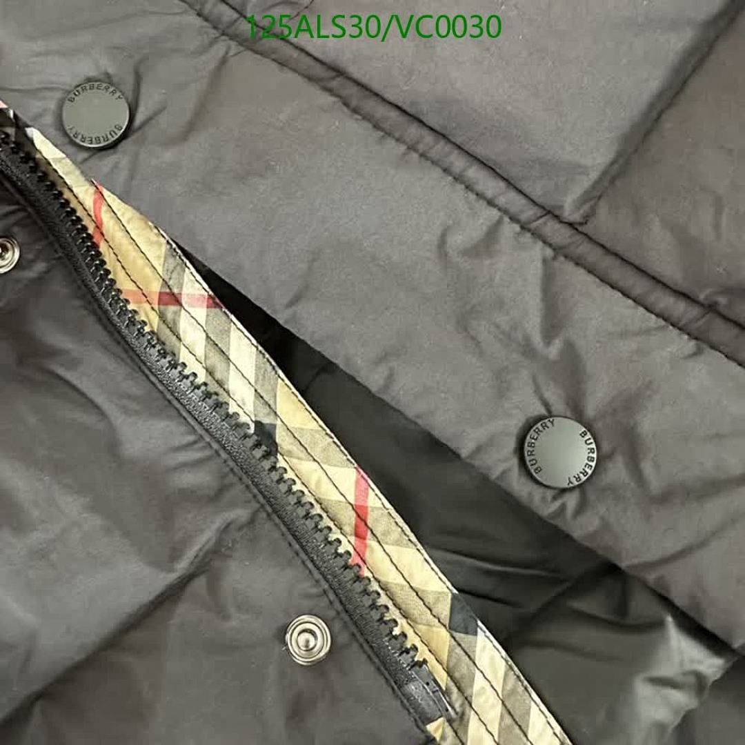 Burberry-Kids Clothing Code: VC0030 $: 125USD