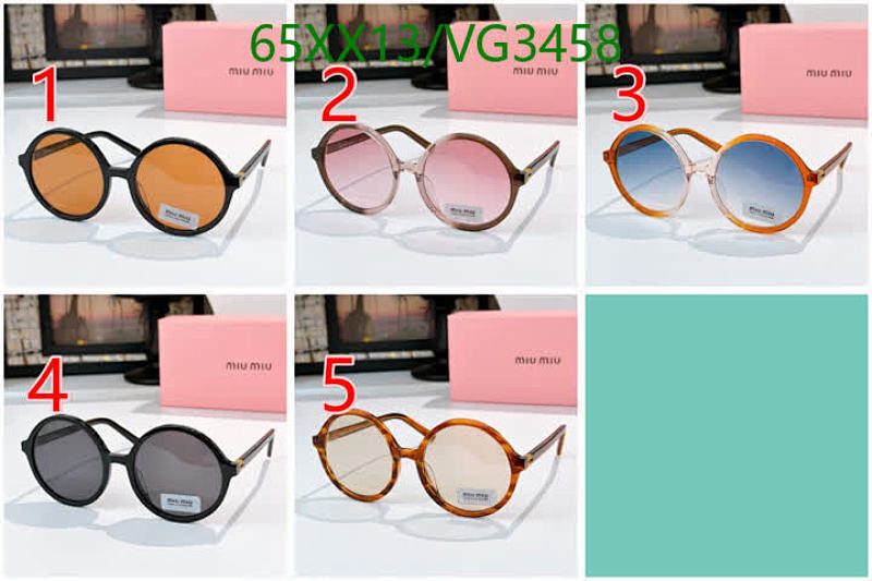 Miu Miu-Glasses Code: VG3458 $: 65USD