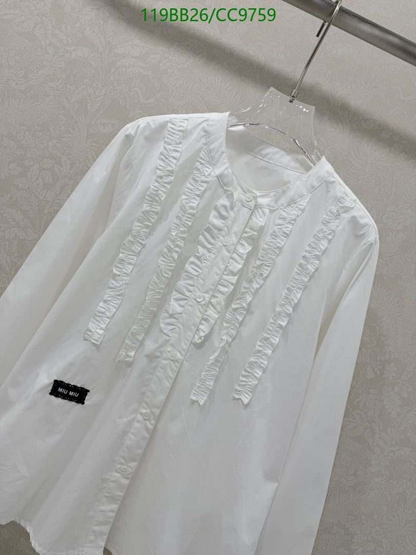 Miu Miu-Clothing Code: CC9759 $: 119USD