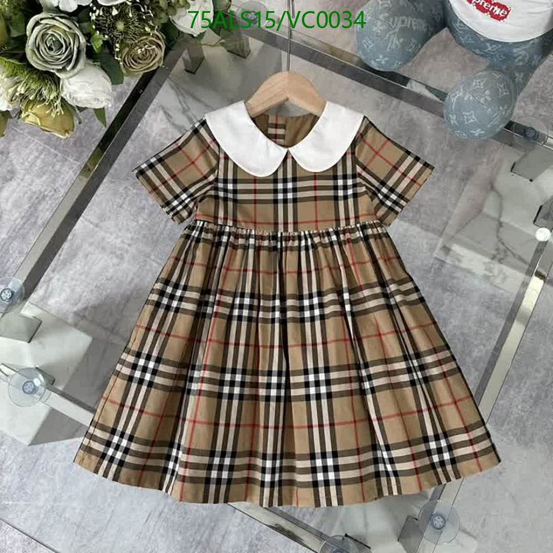 Burberry-Kids Clothing Code: VC0034 $: 75USD