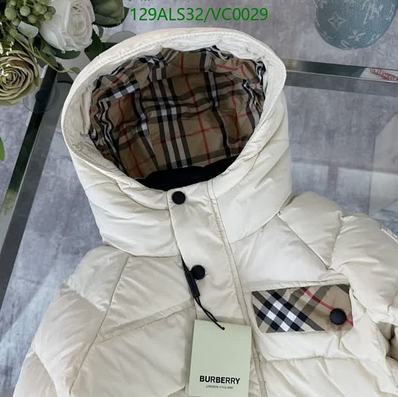 Burberry-Kids Clothing Code: VC0029 $: 129USD