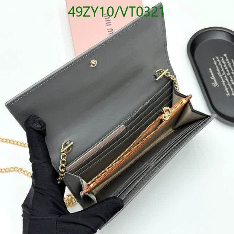 Miu Miu-Wallet-4A Quality Code: VT0321 $: 49USD
