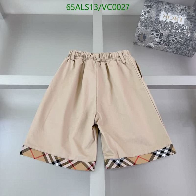 Burberry-Kids Clothing Code: VC0027 $: 65USD