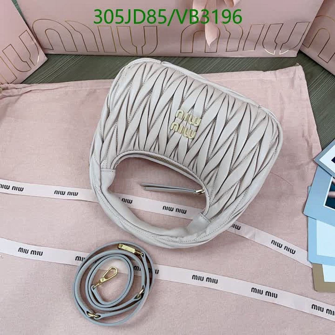 Miu Miu-Bag-Mirror Quality Code: VB3196 $: 305USD