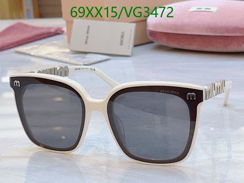 Miu Miu-Glasses Code: VG3472 $: 69USD