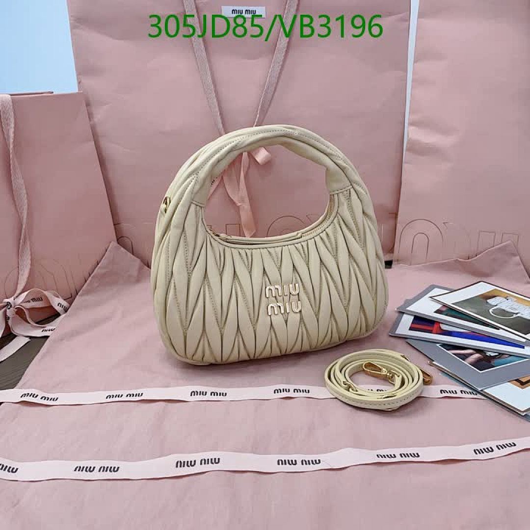 Miu Miu-Bag-Mirror Quality Code: VB3196 $: 305USD