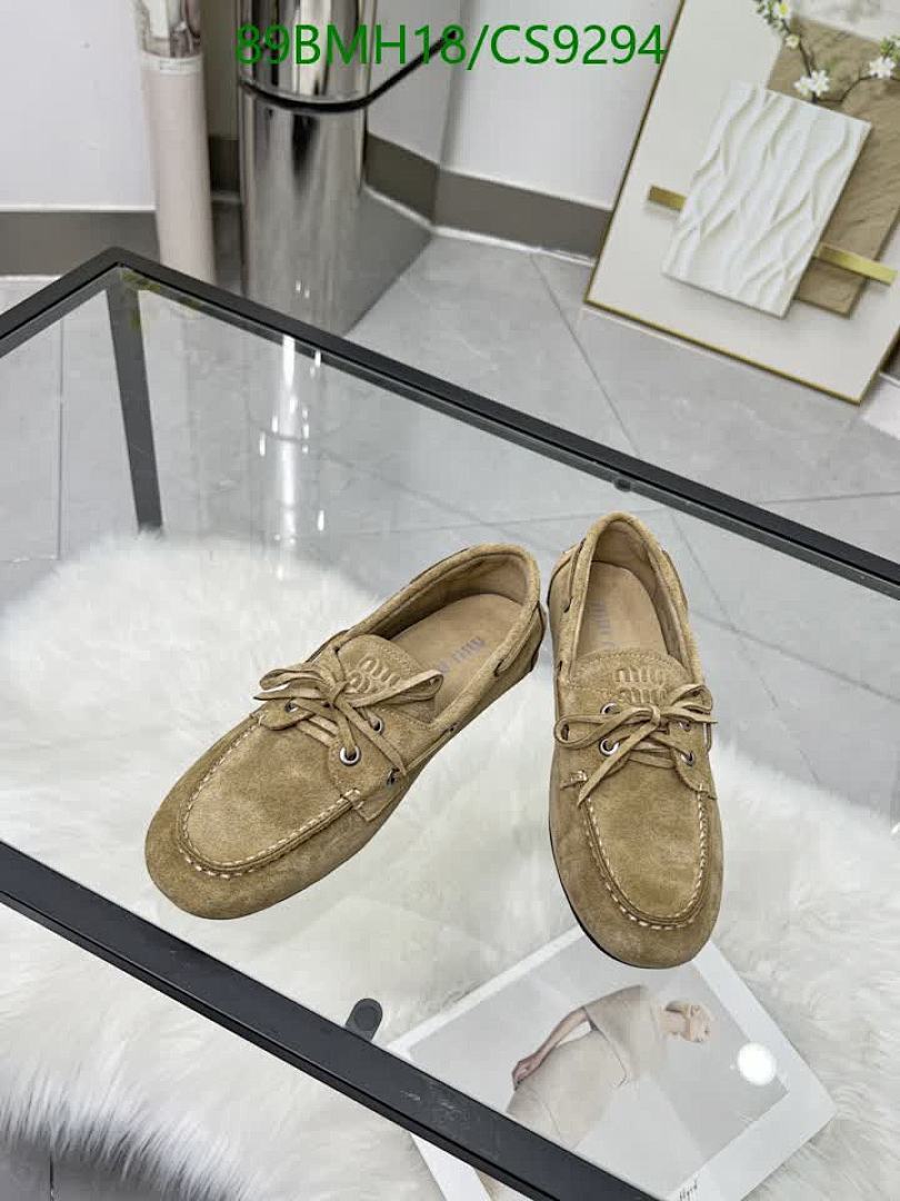 Miu Miu-Women Shoes Code: CS9294 $: 89USD