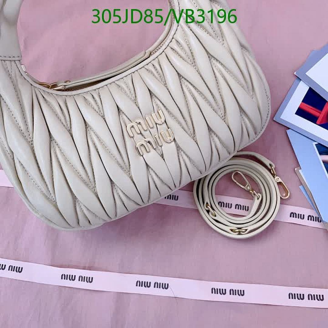 Miu Miu-Bag-Mirror Quality Code: VB3196 $: 305USD