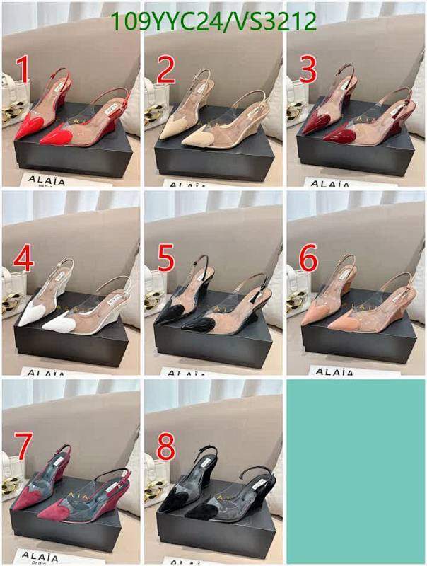 Alaia-Women Shoes Code: VS3212 $: 109USD