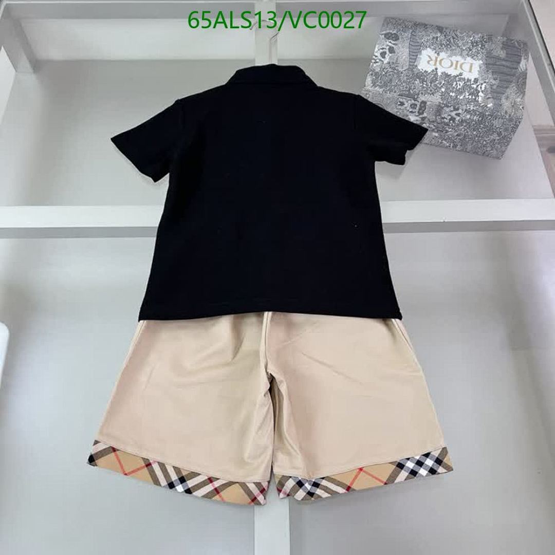 Burberry-Kids Clothing Code: VC0027 $: 65USD