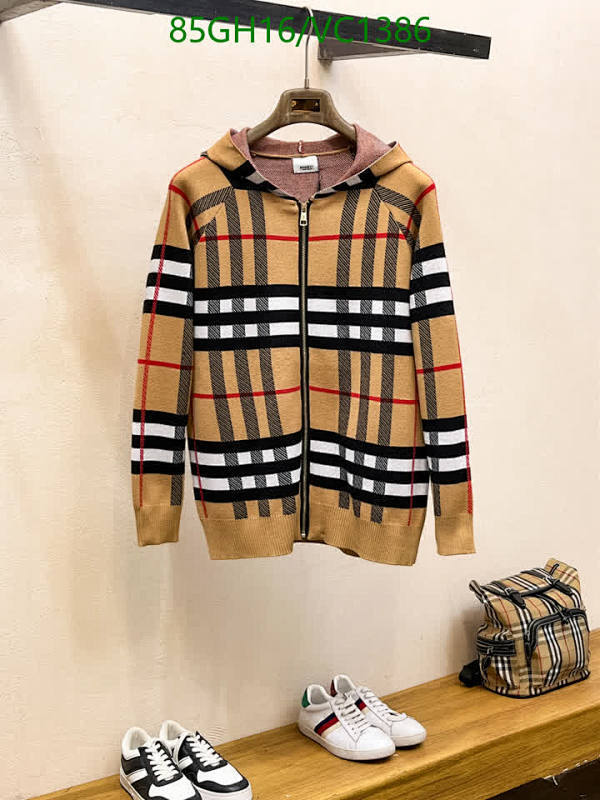Burberry-Clothing Code: VC1386 $: 85USD
