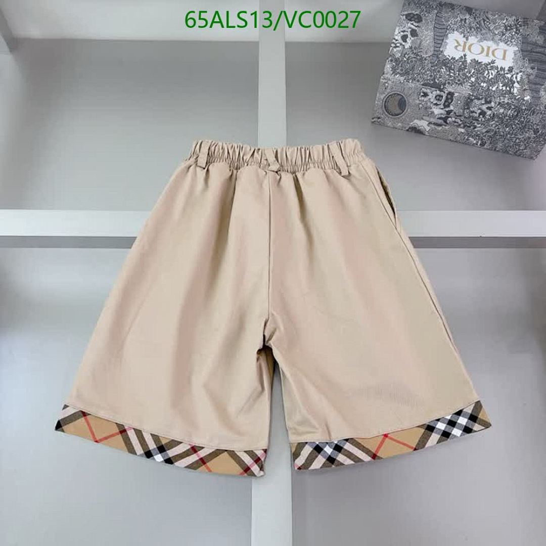 Burberry-Kids Clothing Code: VC0027 $: 65USD