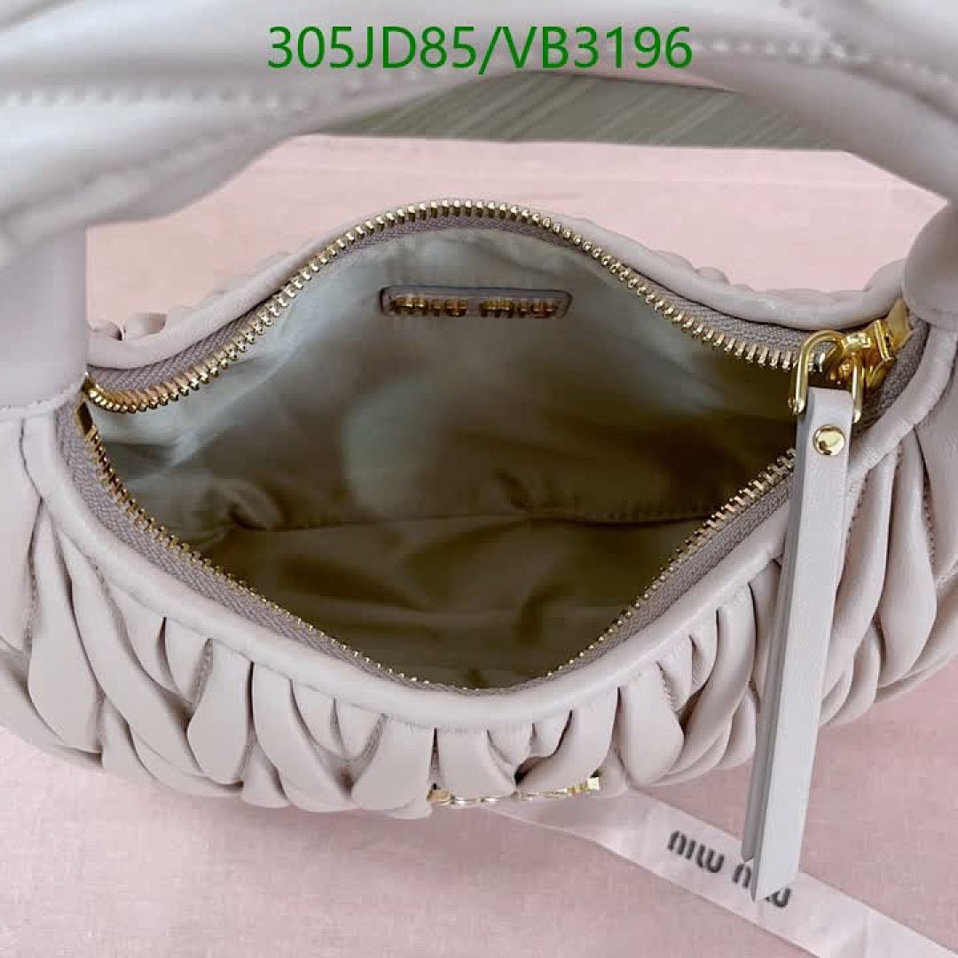 Miu Miu-Bag-Mirror Quality Code: VB3196 $: 305USD