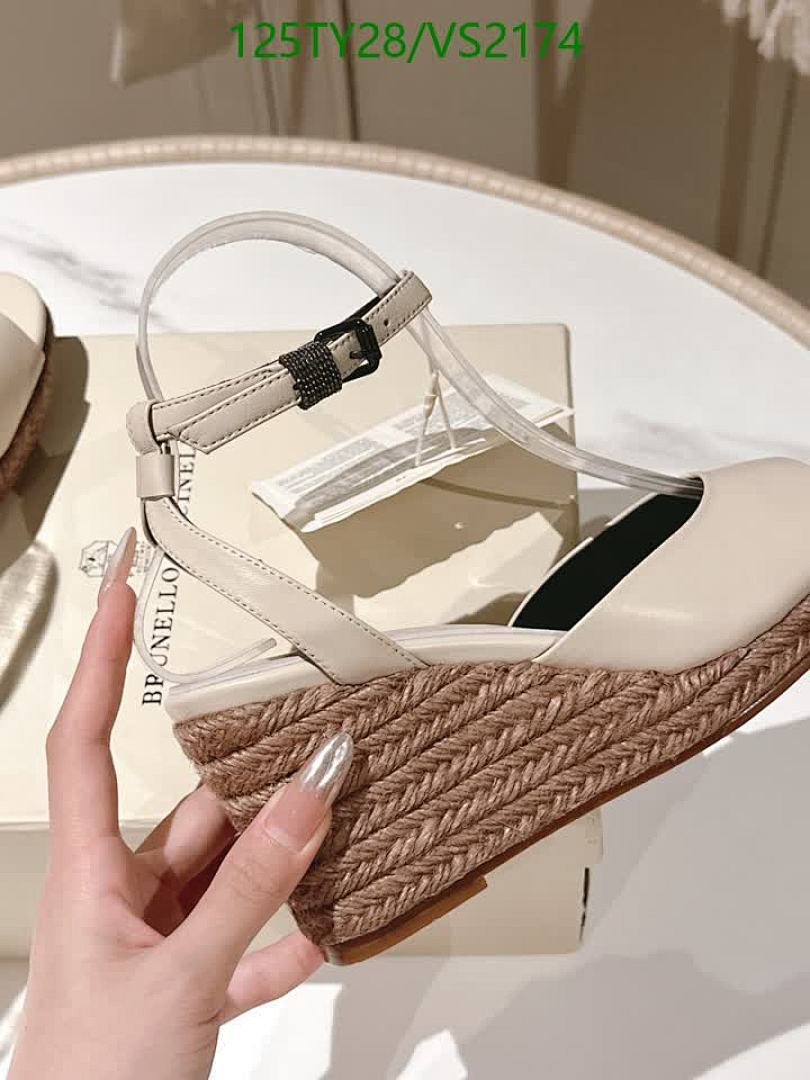 Brunello Cucinelli-Women Shoes Code: VS2174 $: 125USD