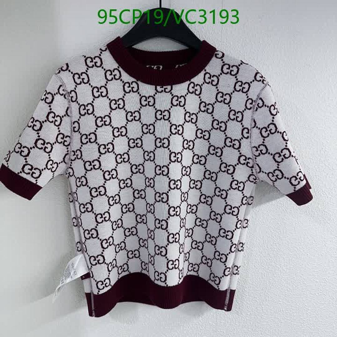 Gucci-Clothing Code: VC3193 $: 95USD