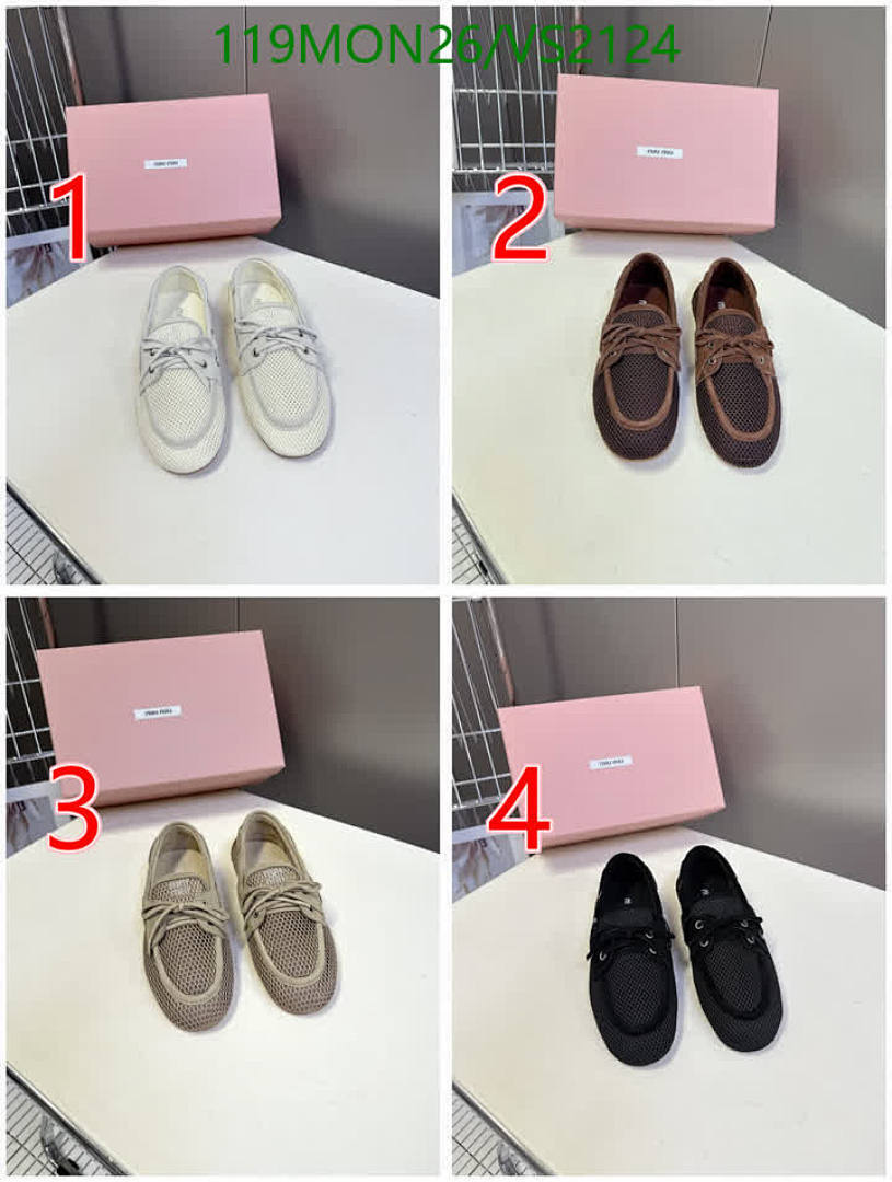 Miu Miu-Women Shoes Code: VS2124 $: 119USD