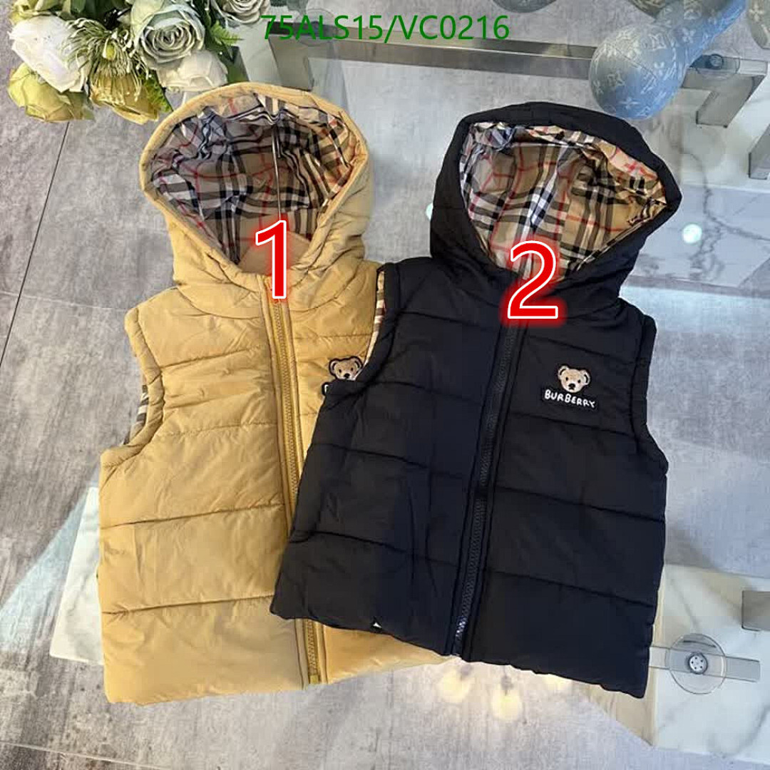 Down Jacket-Kids Clothing Code: VC0216 $: 75USD