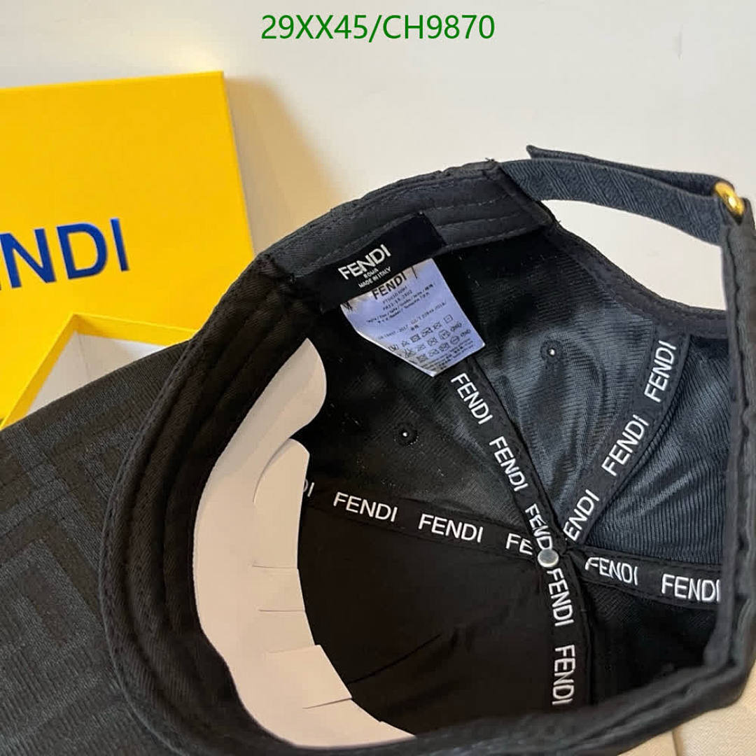Fendi-Cap(Hat) Code: CH9870 $: 29USD