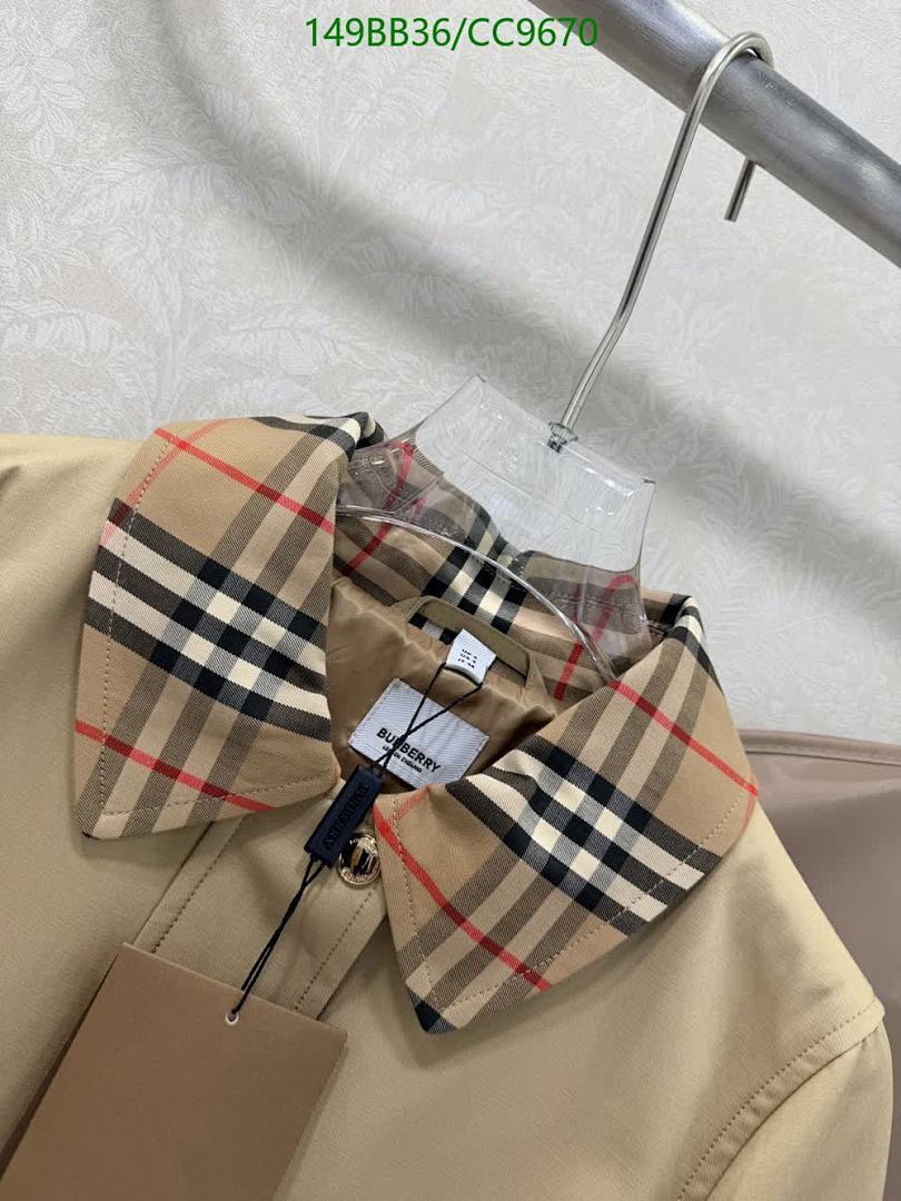 Burberry-Clothing Code: CC9670 $: 149USD