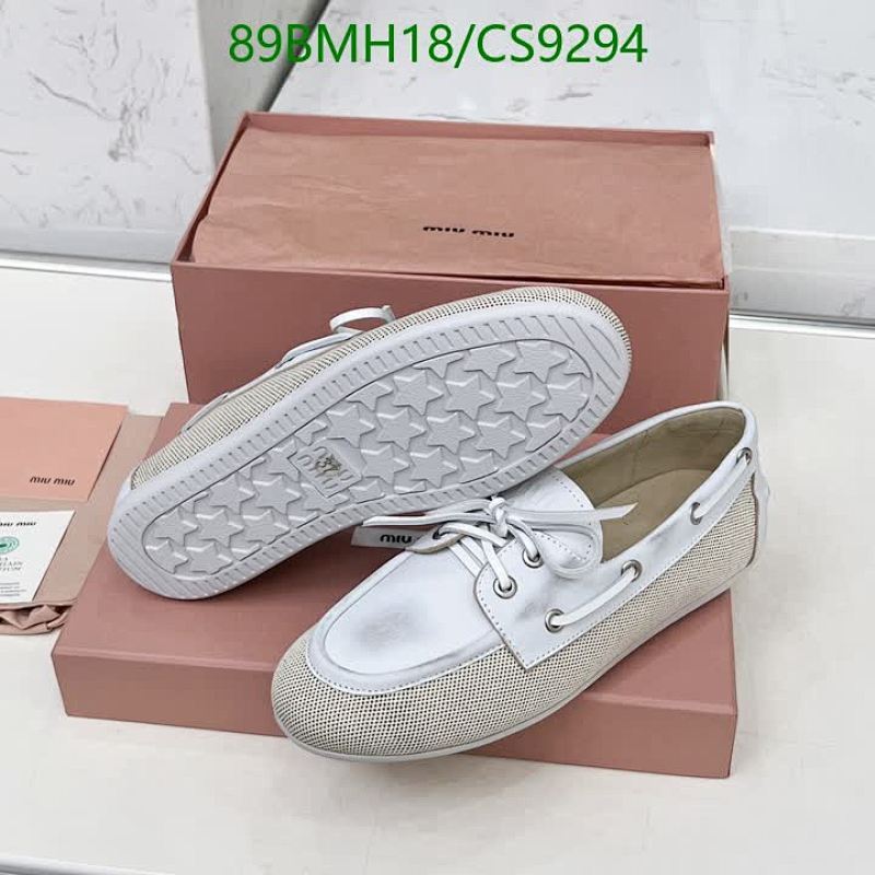 Miu Miu-Women Shoes Code: CS9294 $: 89USD