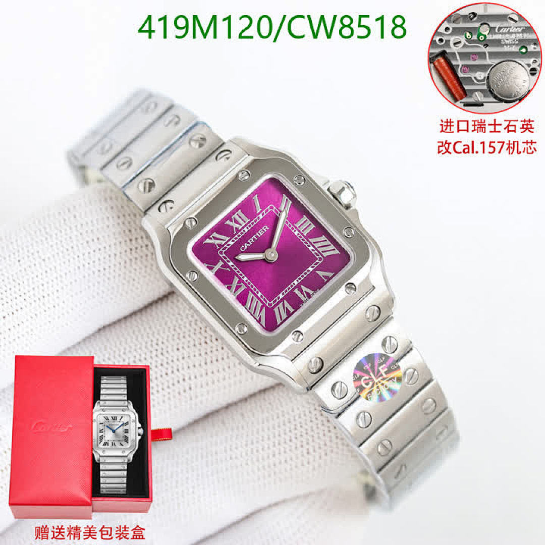 Cartier-Watch-Mirror Quality Code: CW8518 $: 419USD