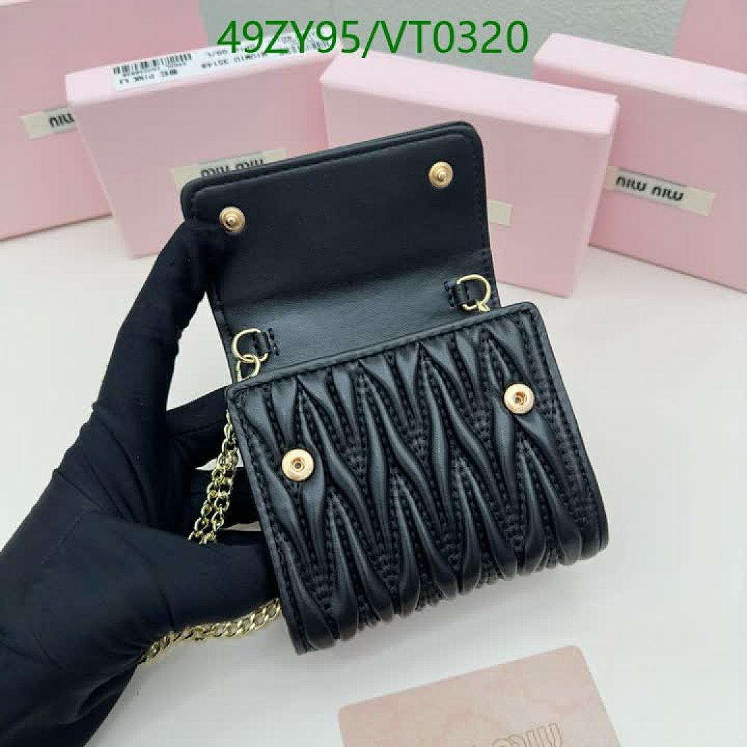 Miu Miu-Wallet-4A Quality Code: VT0320 $: 49USD