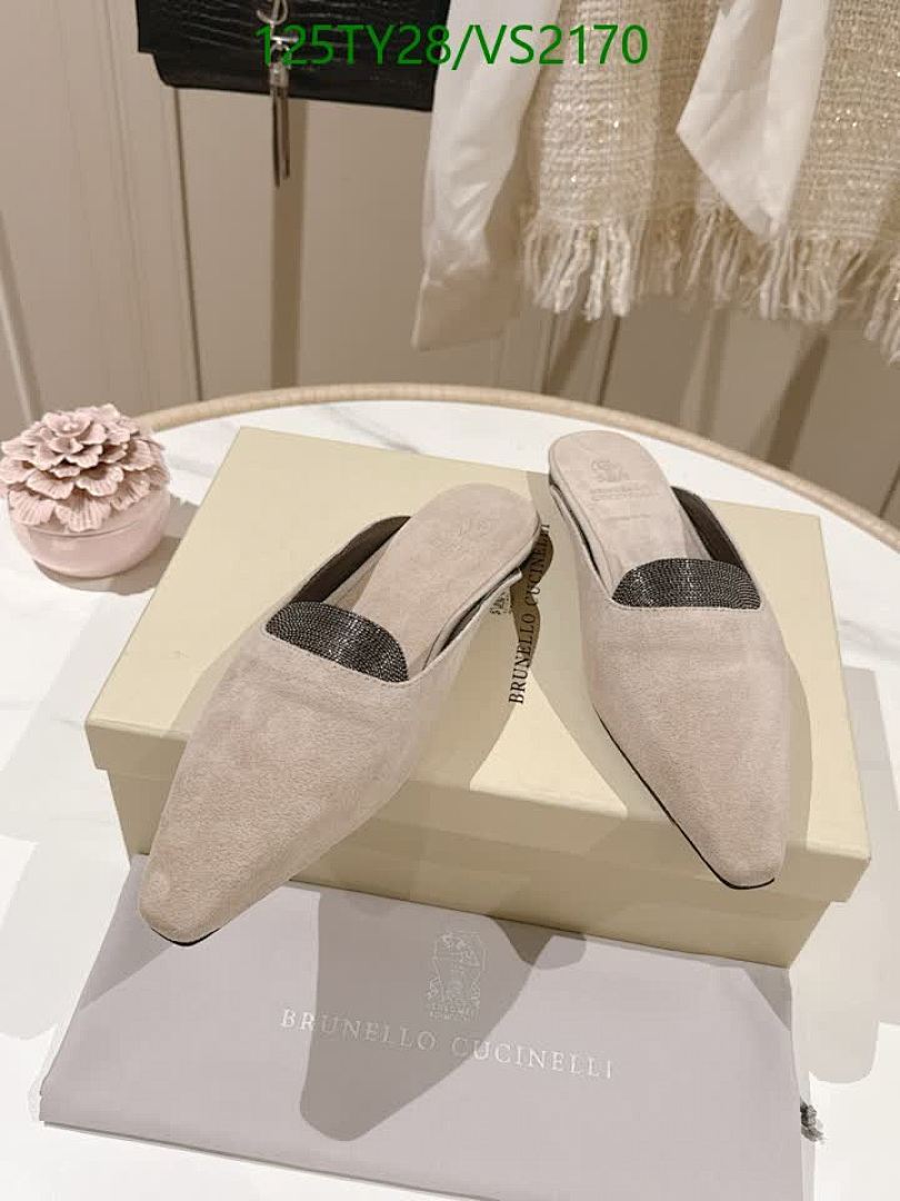 Brunello Cucinelli-Women Shoes Code: VS2170 $: 125USD