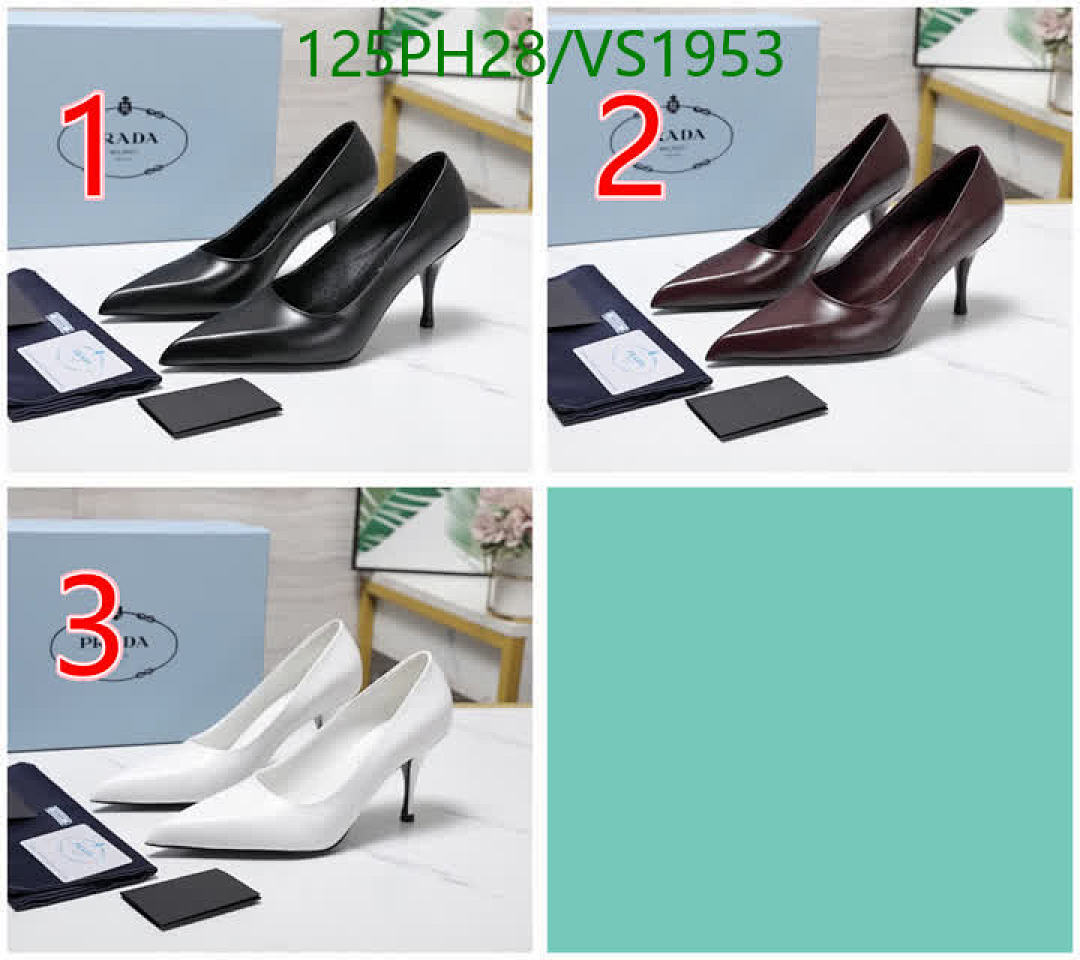 Prada-Women Shoes Code: VS1953 $: 125USD