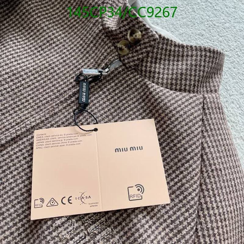 Miu Miu-Clothing Code: CC9267 $: 145USD