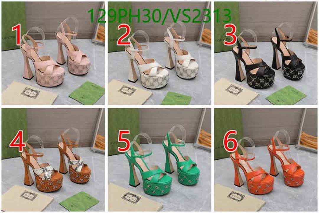 Gucci-Women Shoes Code: VS2313 $: 129USD