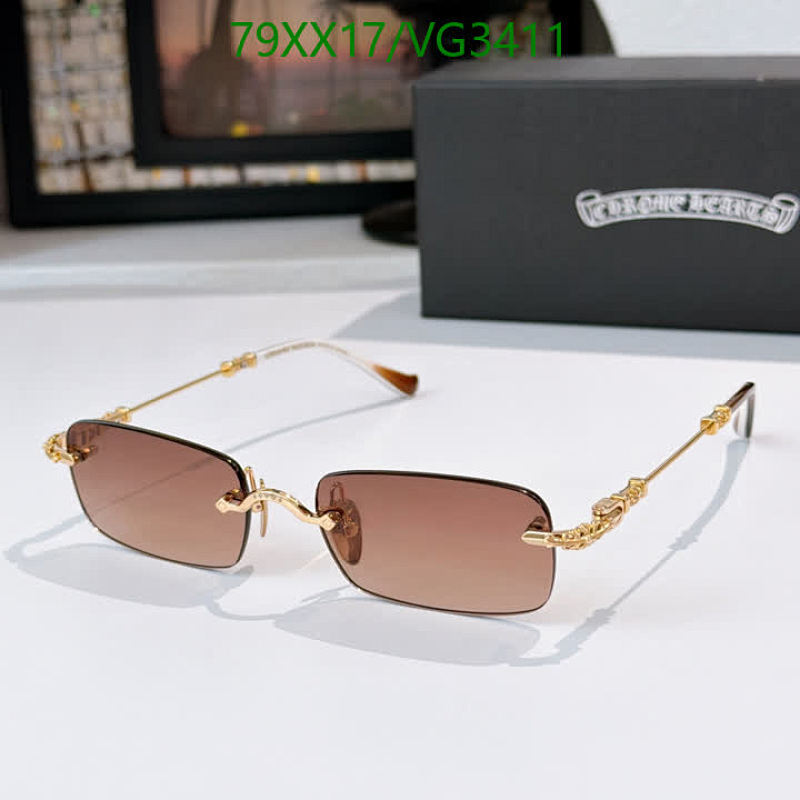Chrome Hearts-Glasses Code: VG3411 $: 79USD