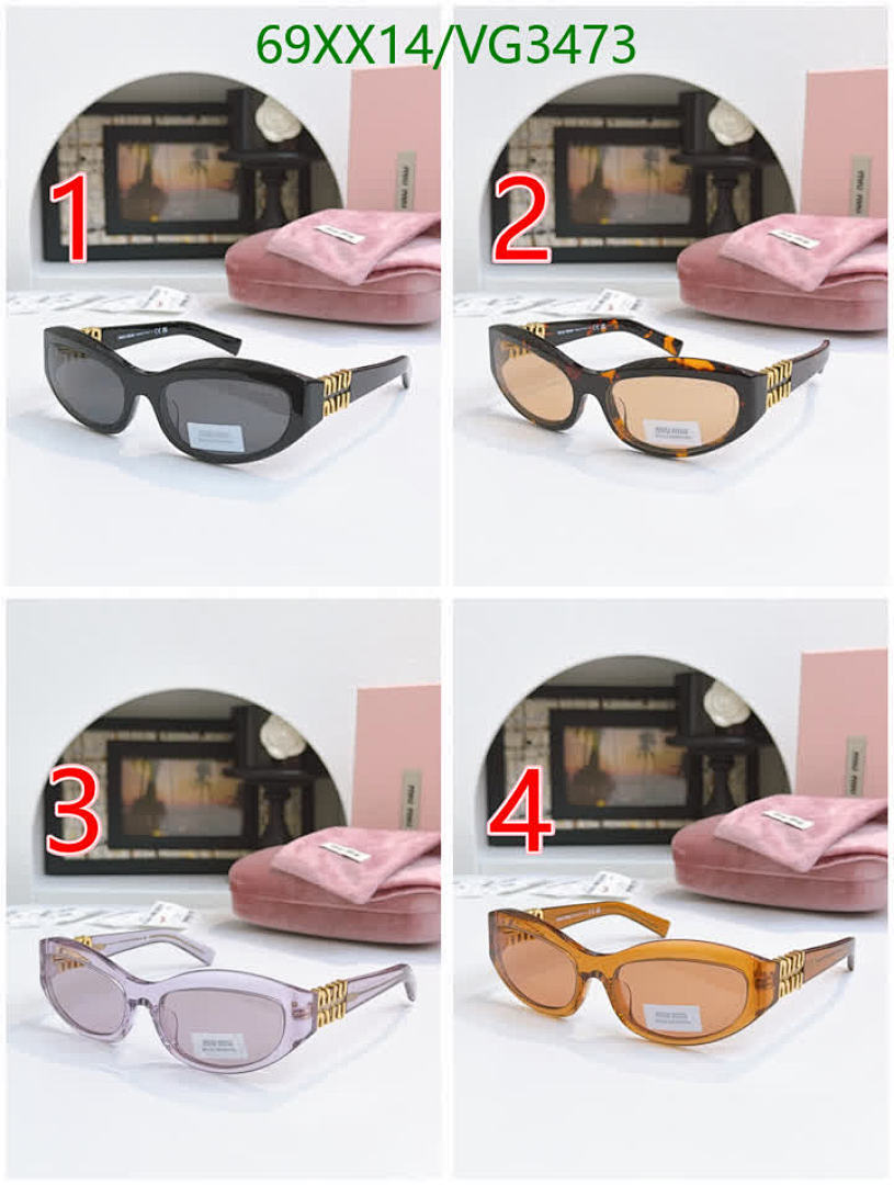 Miu Miu-Glasses Code: VG3473 $: 69USD