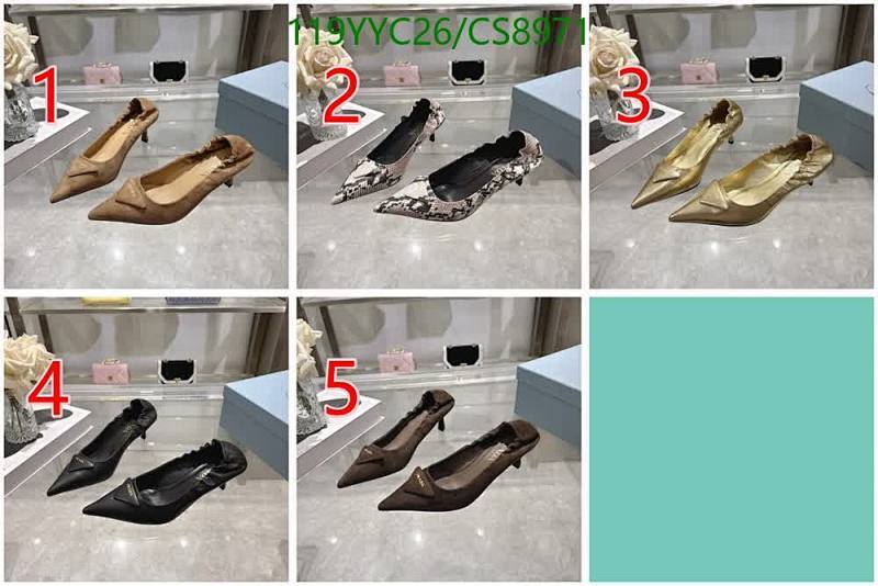 Prada-Women Shoes Code: CS8971 $: 119USD