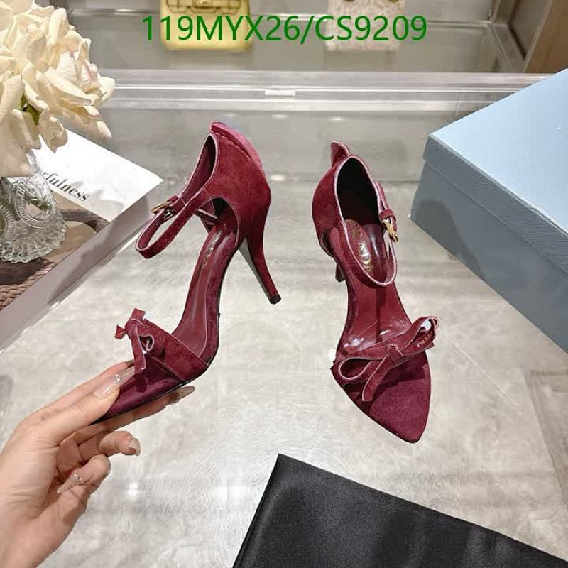 Prada-Women Shoes Code: CS9209 $: 119USD