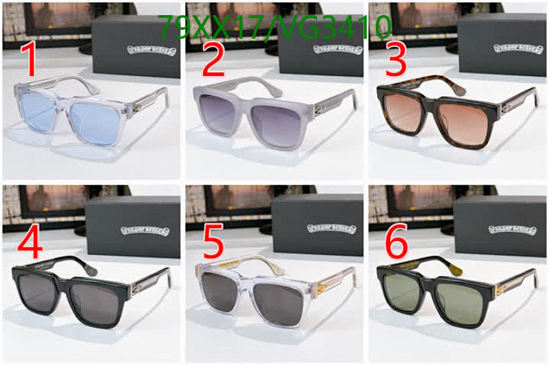 Chrome Hearts-Glasses Code: VG3410 $: 79USD