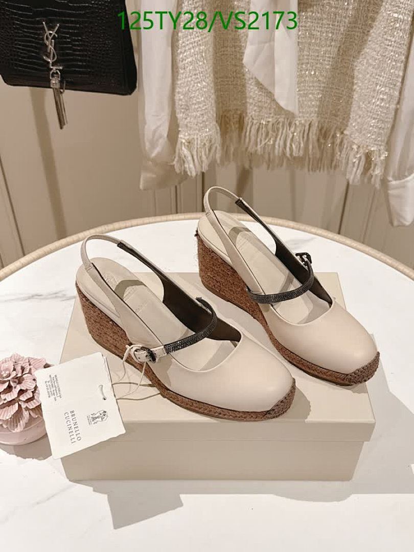 Brunello Cucinelli-Women Shoes Code: VS2173 $: 125USD