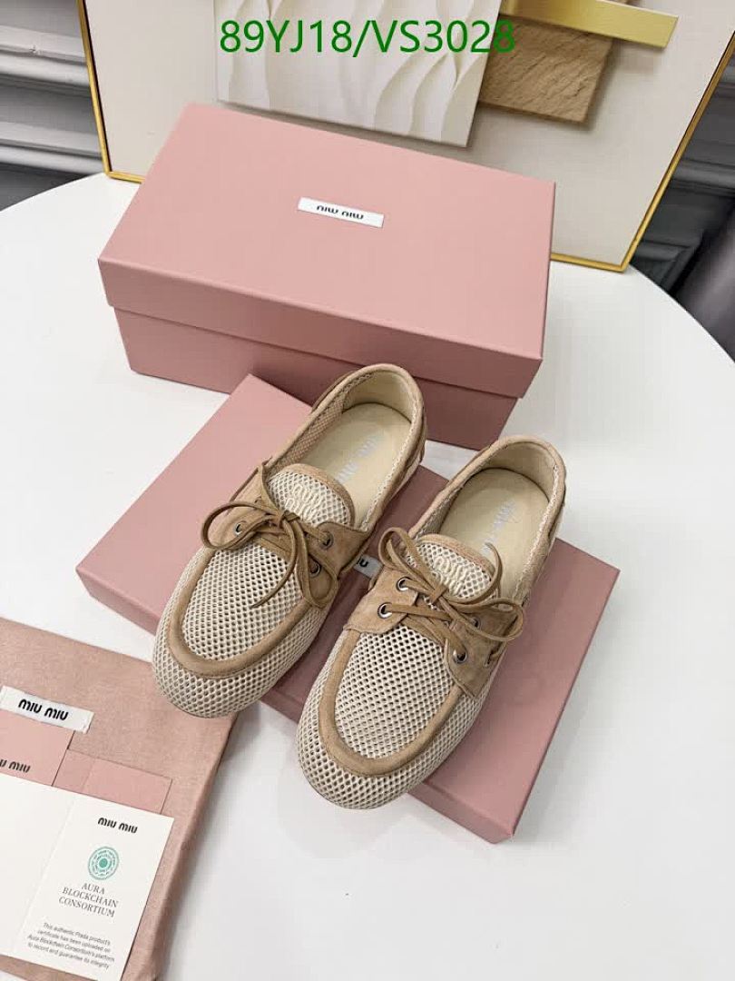 Miu Miu-Women Shoes Code: VS3028 $: 89USD