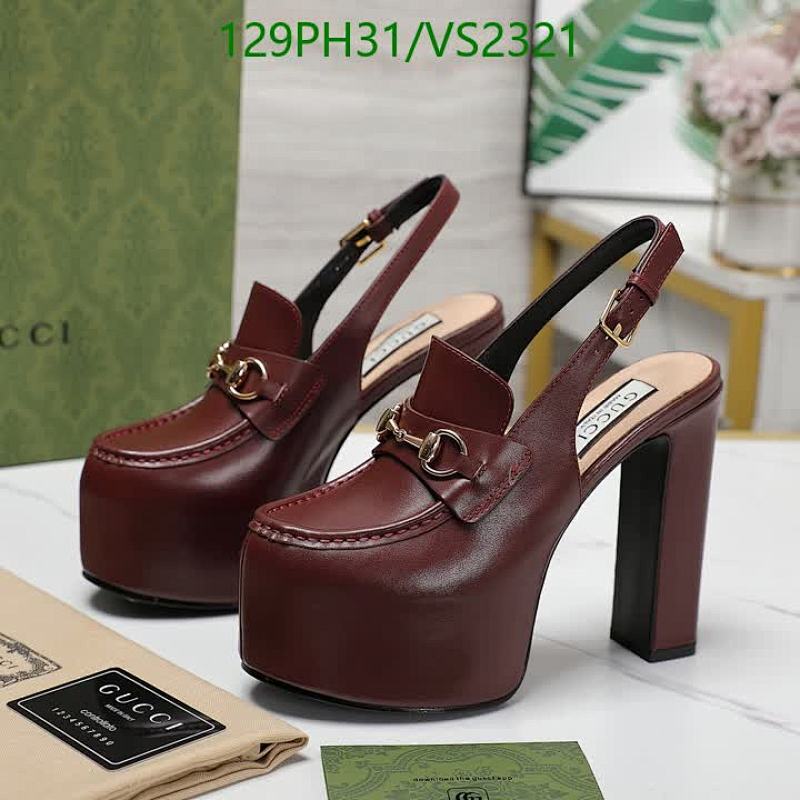 Gucci-Women Shoes Code: VS2321 $: 129USD