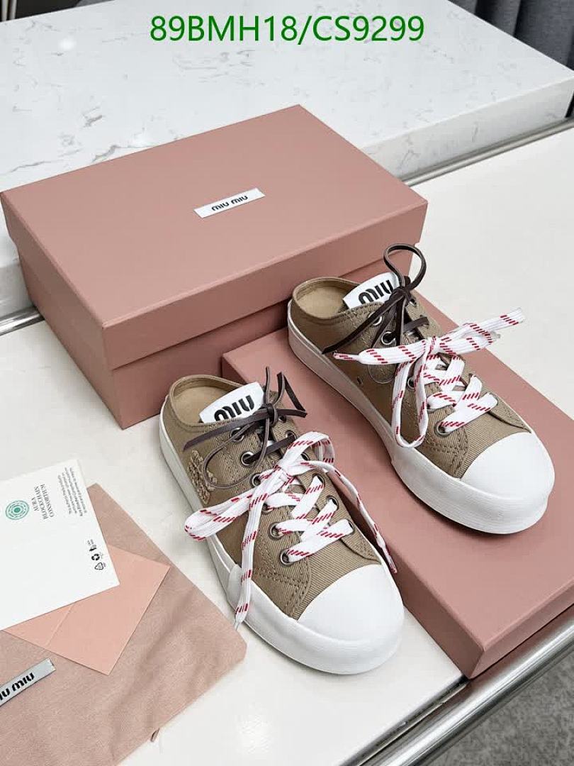 Miu Miu-Women Shoes Code: CS9299 $: 89USD