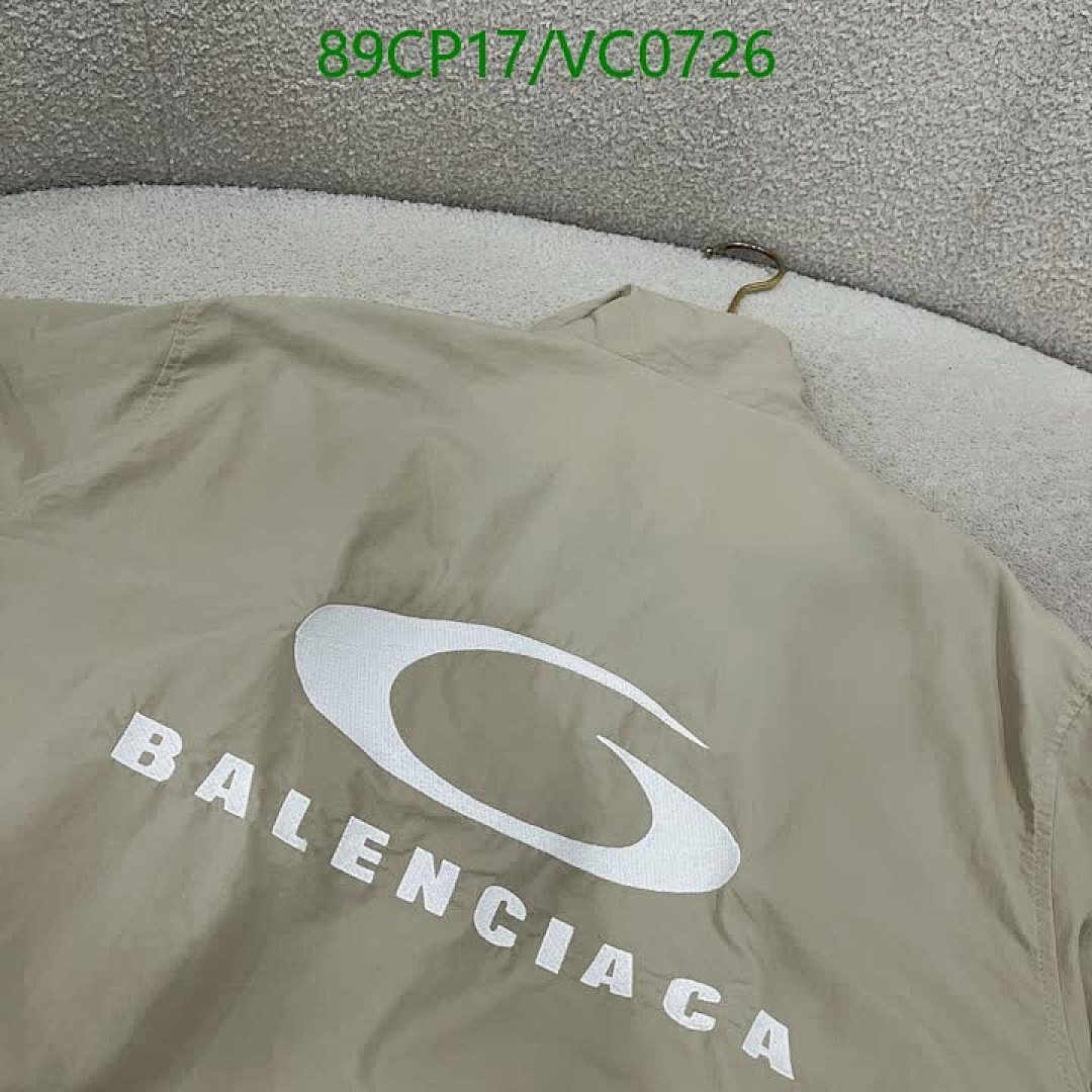 Balenciaga-Clothing Code: VC0726 $: 89USD