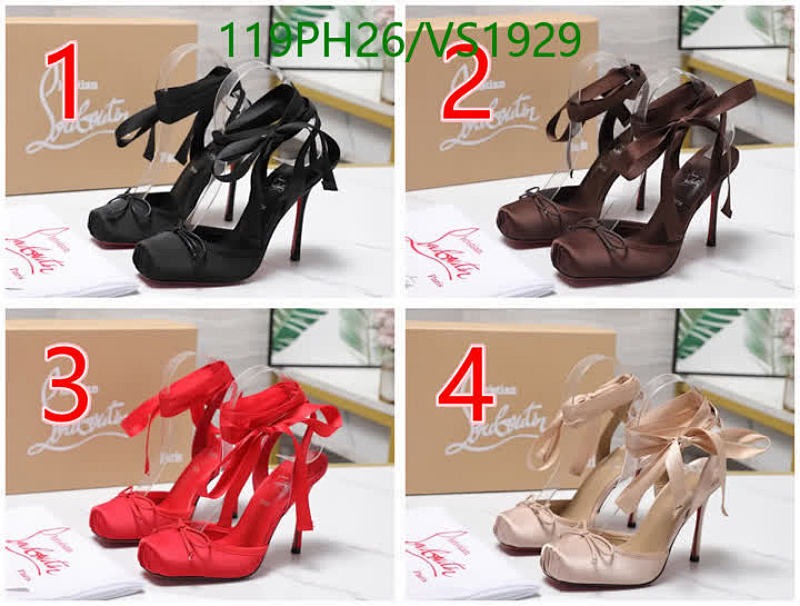 Christian Louboutin-Women Shoes Code: VS1929 $: 119USD