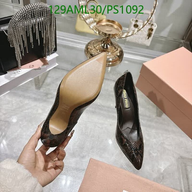 Miu Miu-Women Shoes Code: PS1092 $: 129USD