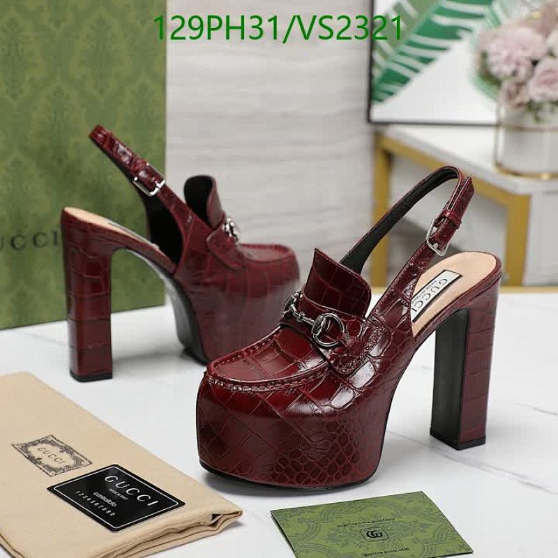 Gucci-Women Shoes Code: VS2321 $: 129USD
