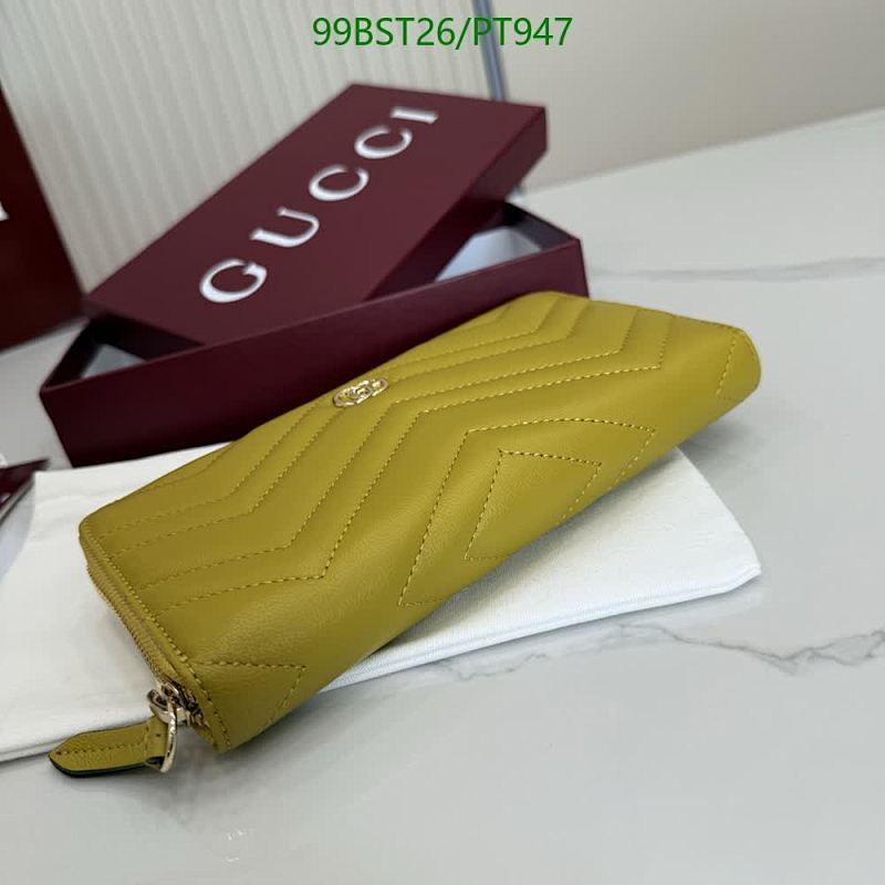 Gucci-Wallet Mirror Quality Code: PT947 $: 99USD