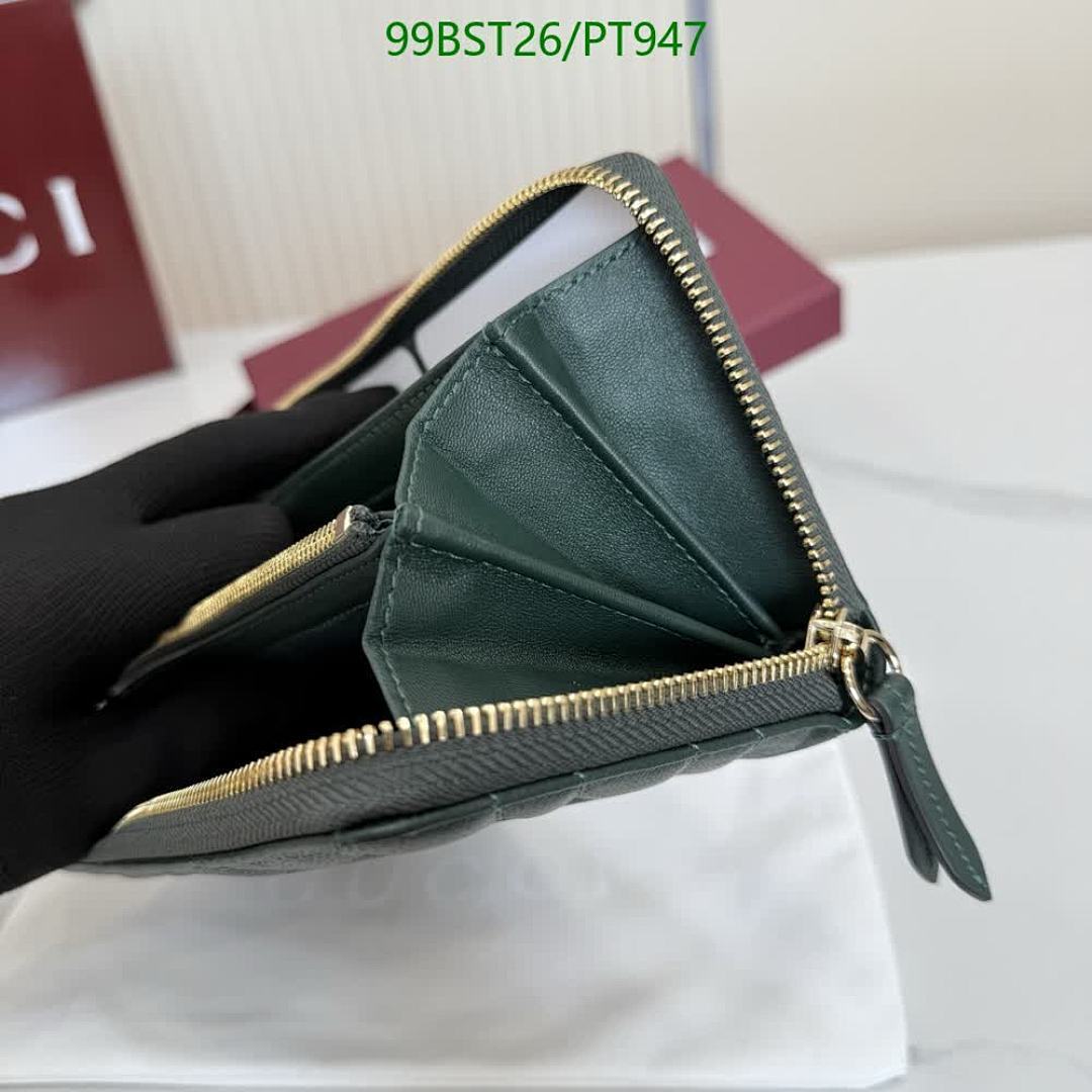 Gucci-Wallet Mirror Quality Code: PT947 $: 99USD