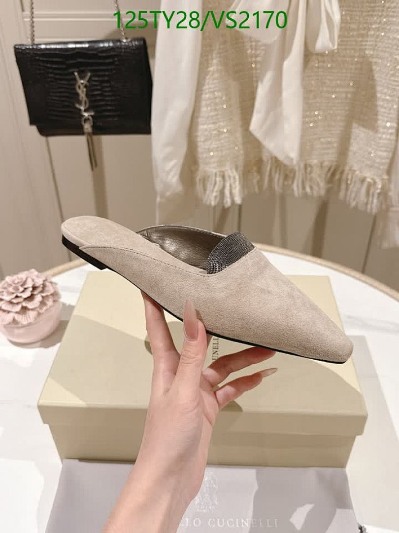 Brunello Cucinelli-Women Shoes Code: VS2170 $: 125USD